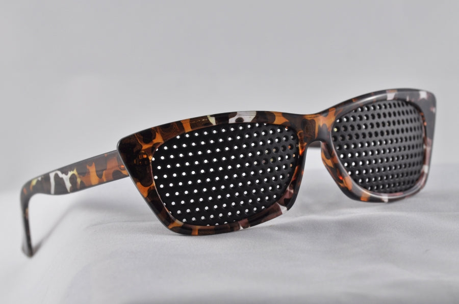 Brown Pinhole Glasses - New Zeland