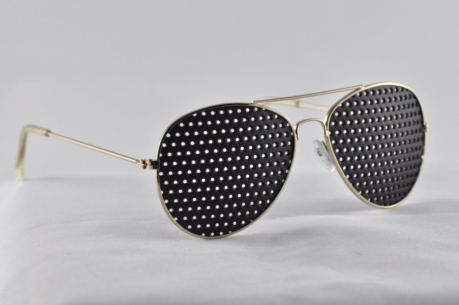 Aviator Pinhole Glasses - New Zeland