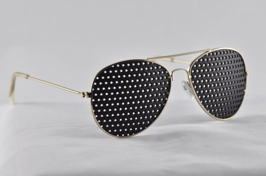 Aviator Pinhole Glasses - New Zeland