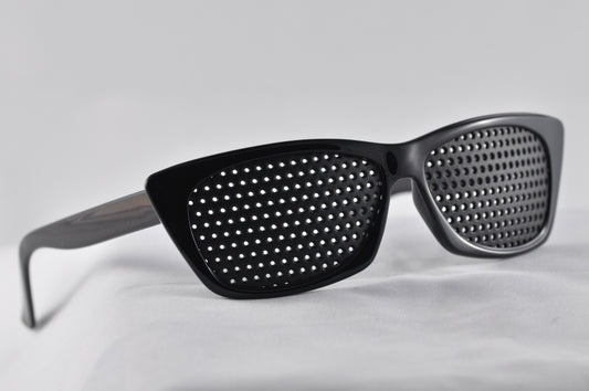 Black Pinhole Glasses - New Zeland